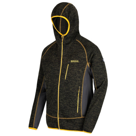 Мъжки суитшърт Regatta Cartersville V черен Dkkhak/Slgry