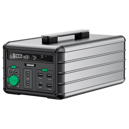 Зарядна станция Zendure SuperBase 600M сребърен
