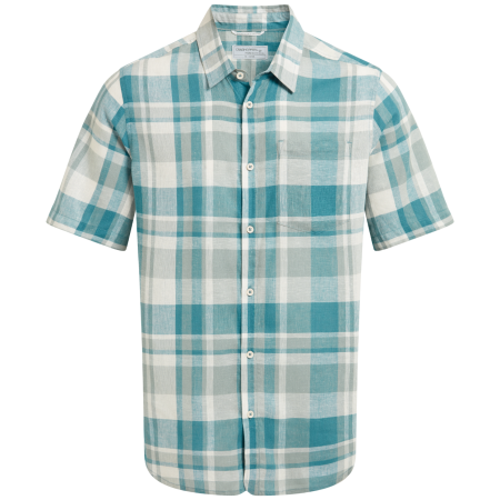 Риза Craghoppers Argino Short Sleeved Shirt син TrnqlBluChk