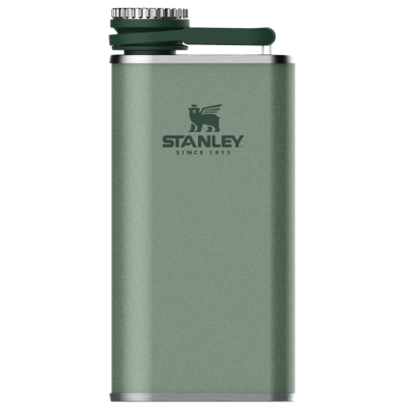Джобна бутилка Stanley The Easy-Fill Wide Mouth Flask 230 ml зелен
