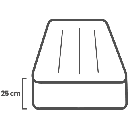 Надуваем дюшек Intex Queen Dura-Beam Classic 64765