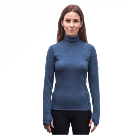 Дамска функционална блуза Sensor Merino Bold Roll Neck dl.rukáv