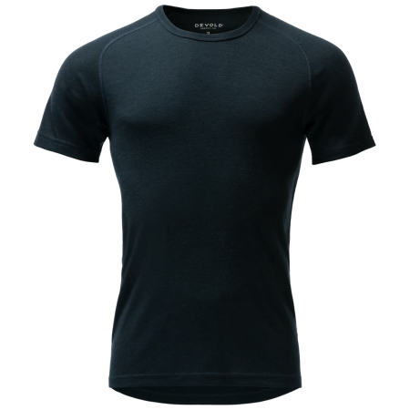 Функционална мъжка тениска Devold Adventure Merino 190 Tee Man тъмно син Ink