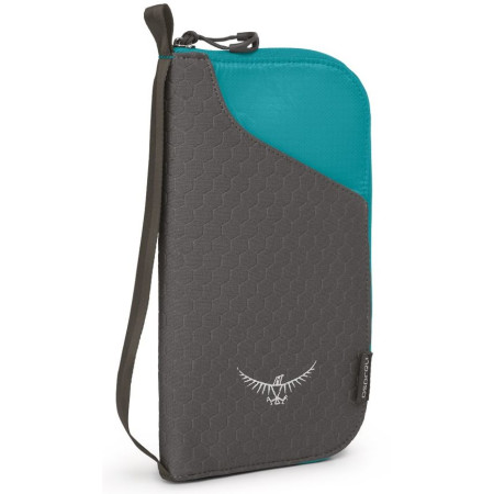 Портфейл Osprey Document Zip Wallet сив/син TropicTeal