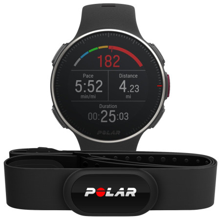 Часовник Polar Vantage V HR titan черен