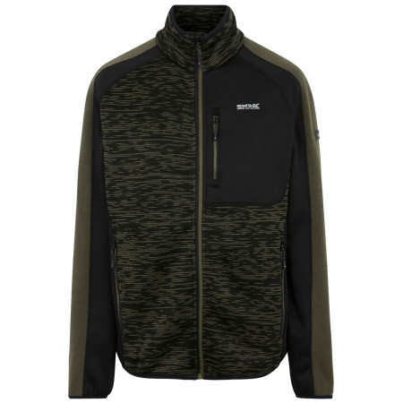 Мъжки суитшърт Regatta Oakar зелен OliveNgt/Blk