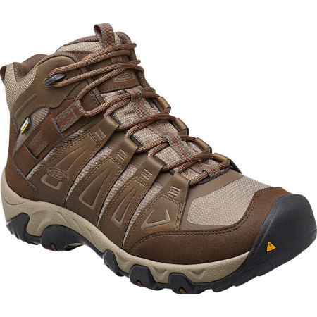 Мъжки обувки Keen Oakridge Mid WP кафяв