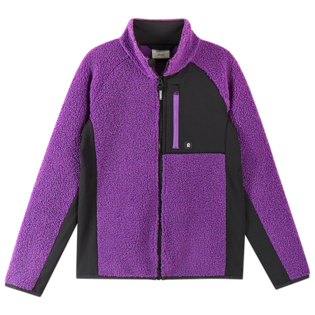 Детски функционален суитшърт Reima Puhku Plum Purple лилав Plum Purple