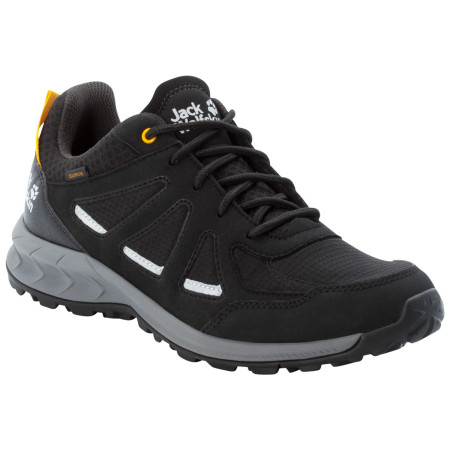 Мъжки туристически обувки Jack Wolfskin Woodland 2 Texapore Low M черен