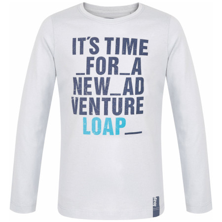 Детска тениска Loap Binus сив Gray