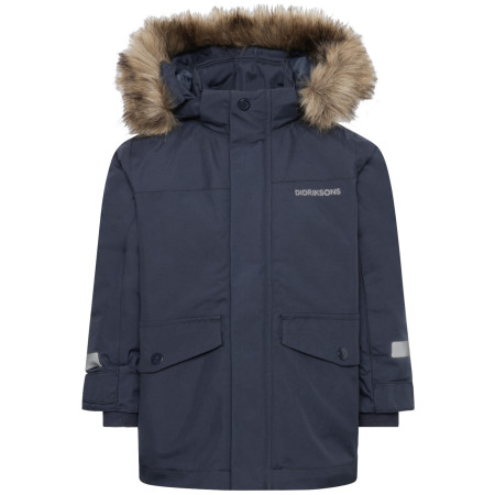 Детско зимно яке Didriksons Bjärven Kids Parka 5 Navy тъмно син Navy