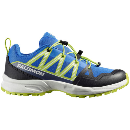 Детски обувки Salomon Outscape J син/жълт Strong Blue / White / Acid Lime