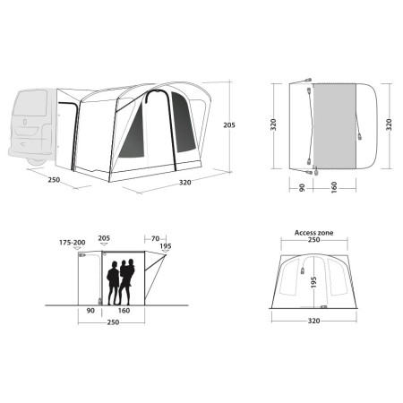 Автопалатка Outwell Fresno