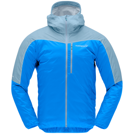 Мъжко яке Norrona falketind aero60 Zip Hood син Skydiver