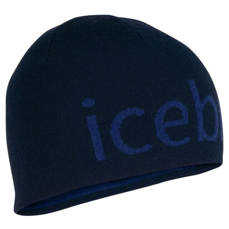 Шапка Icebreaker Beanie тъмно син MidnightNavy/RoyalNavy