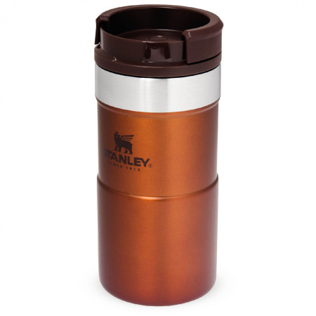 Термо чаша Stanley Neverleak 250 ml кафяв