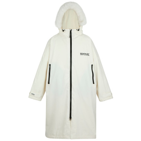 Водоустойчиво палто Regatta Adult Waterproof Changing Robe Pro бял GardeWhite
