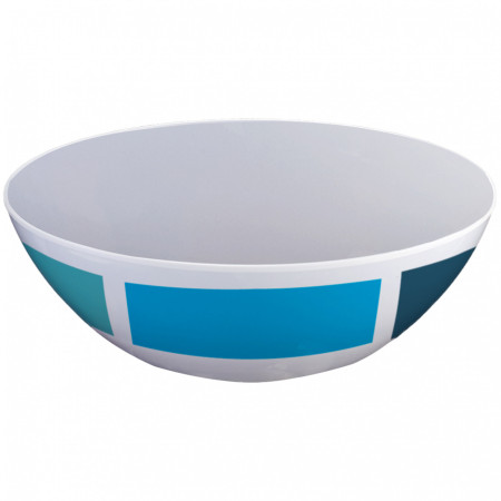 Купа за салата Brunner Aquarius Salad bowl синьо/бял