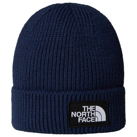 Мъжка шапка The North Face Tnf Logo Box Cuffed Beanie тъмно син Summit Navy