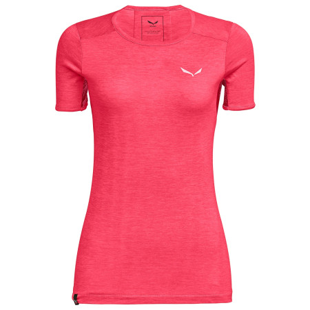 Дамска тениска Salewa Puez Graphic 2 Dry W S/S Tee розов 1535 rouge red melange