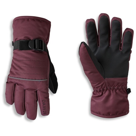 Детски ръкавици Dare 2b Glacier Glove винен Fig