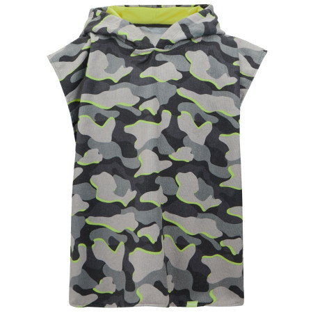 Детско пончо Regatta Kids Towel Robe DrkStrmCamo сив DrkStrmCamo