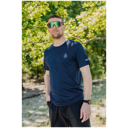 Мъжка тениска Zulu Merino Quest 160 Short Comfy