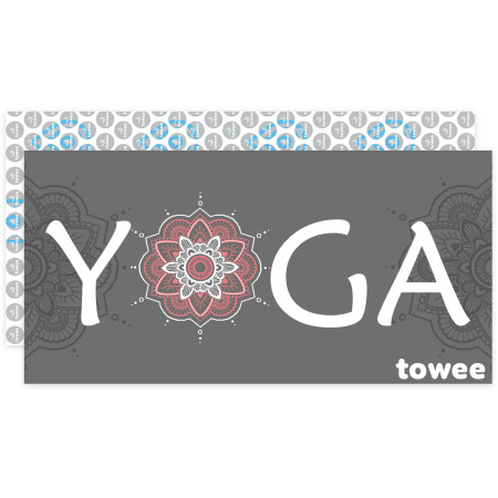 Бързосъхнеща кърпа Towee Namasté 80 x 160 cm сив Nasty