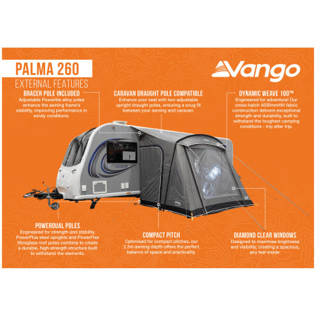 Форселт за каравана Vango Palma 260