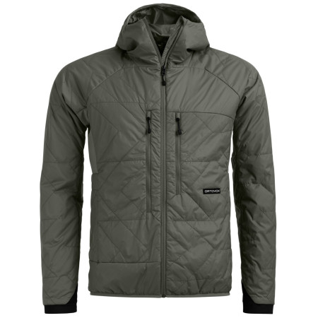 Мъжко яке Ortovox Venet Swisswool 60 Jacket зелен/сив Dark Sage