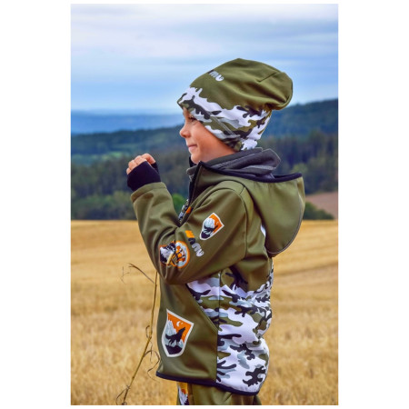 Детско софтшел яке WAMU Khaki