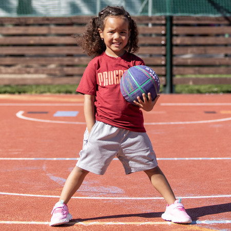 Детски къси панталони Progress Symbol Shorts Junior Grey