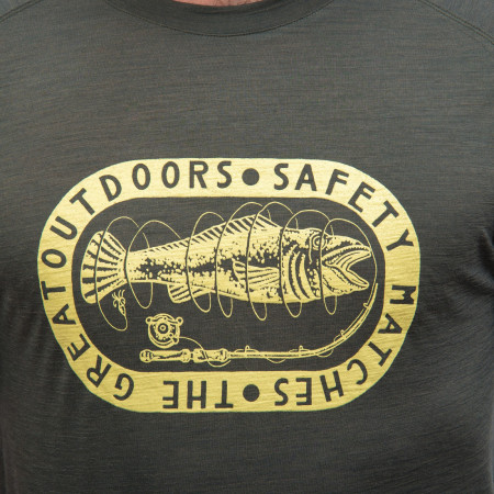 Функционална мъжка тениска Sensor Merino Air Outdoors