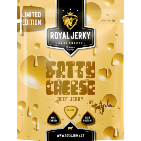 Сушено месо Royal Jerky Beef Fatty Cheese 9x22g