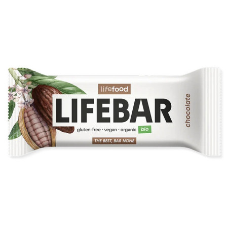 Бар Lifefood Lifebar tyčinka čokoládová RAW BIO 40 g