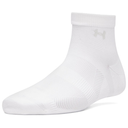 Дамски чорапи Under Armour UA Women's Vanish 3pk Qtr бял White / White / Halo Gray