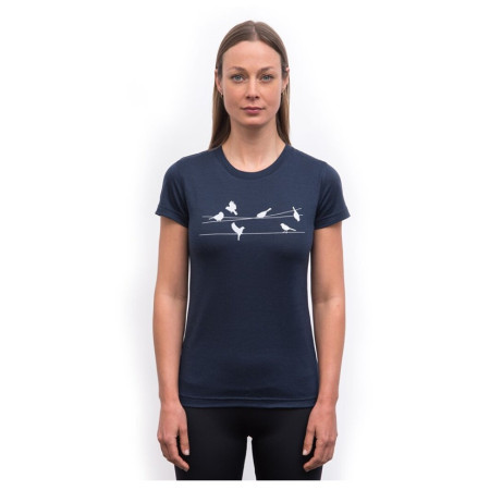 Дамска функционална блуза Sensor Merino Active Songbirds