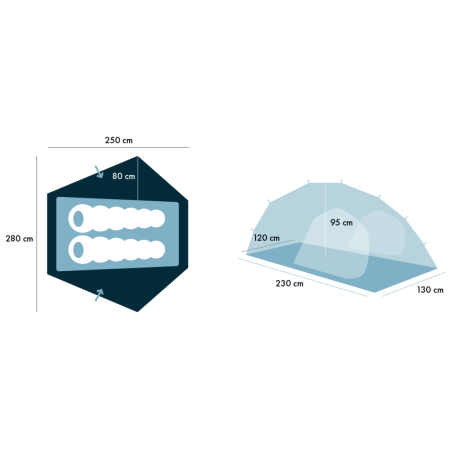 Палатка Warg Kodiak 2