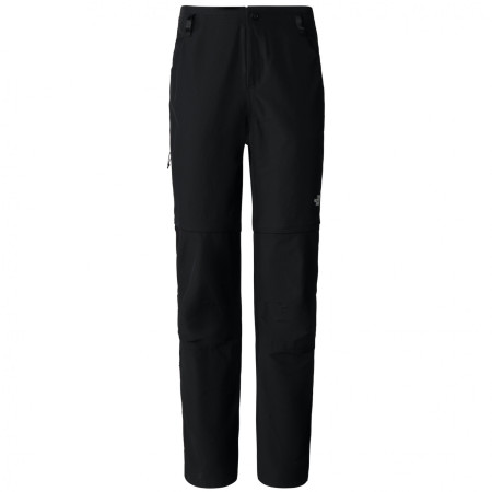 Дамски панталони The North Face W Exploration Conv Reg Straight Pant - E черен