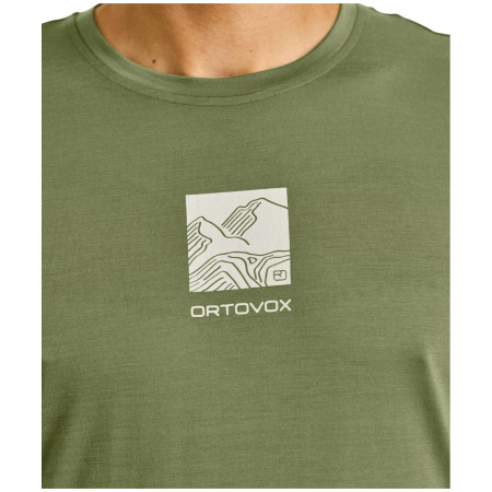 Функционална мъжка тениска Ortovox 120 Cool Tec Abstract