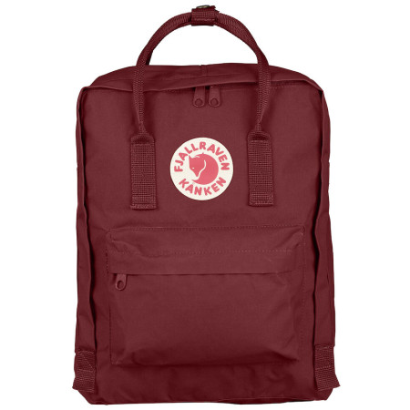 Раница Fjällräven Kånken 16 червен/бял OxRed