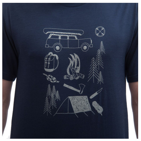 Функционална мъжка тениска Sensor Merino Active Outside