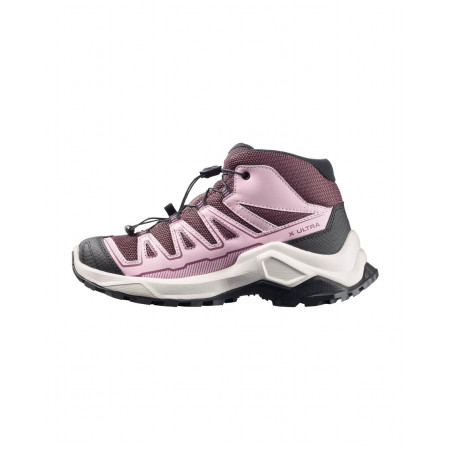 Детски обувки Salomon X Ultra Mid Gtx J Huckleberry-Dawn Pink-Concord Grape
