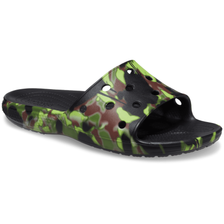 Мъжки чехли Crocs Classic Spray Camo Slide черен