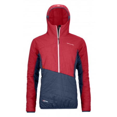 Дамско яке Ortovox Dufour Anorak червен HotCoral