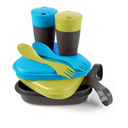 Съдове Light My Fire Pack´n Eat Kit син/зелен Lime/CyanBlue