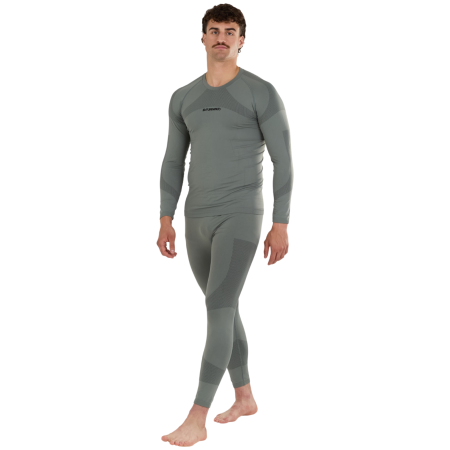 Мъжко термо бельо Fundango Seamless Baselayer Set каки khaki