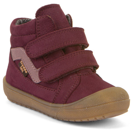 Детски целогодишни боси обувки Froddo Ollie Tex Bordeaux винен bordeaux