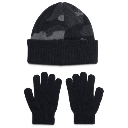 Шапка Under Armour B Beanie/Glove Combo Black