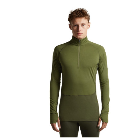 Функционална мъжка тениска Icebreaker Men Mer 200 ZoneKnit LS Half Zip
